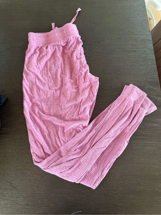 Little Sleepies Other - Little Sleepies Pink Ribbed Lounge Pants